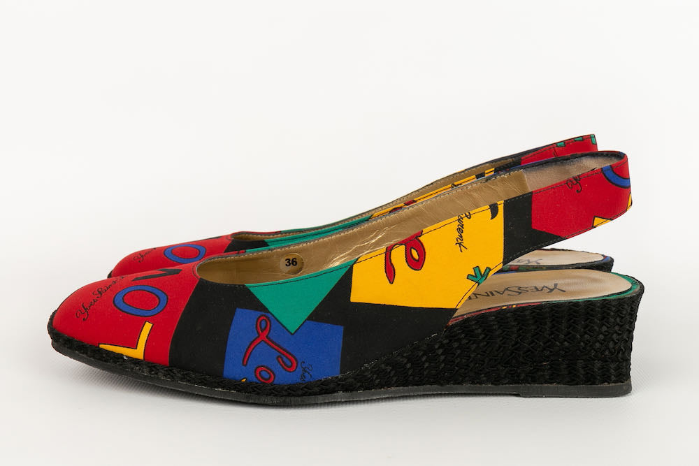 Sandales ÃƒÆ’Ã‚Â  talons Yves Saint Laurent