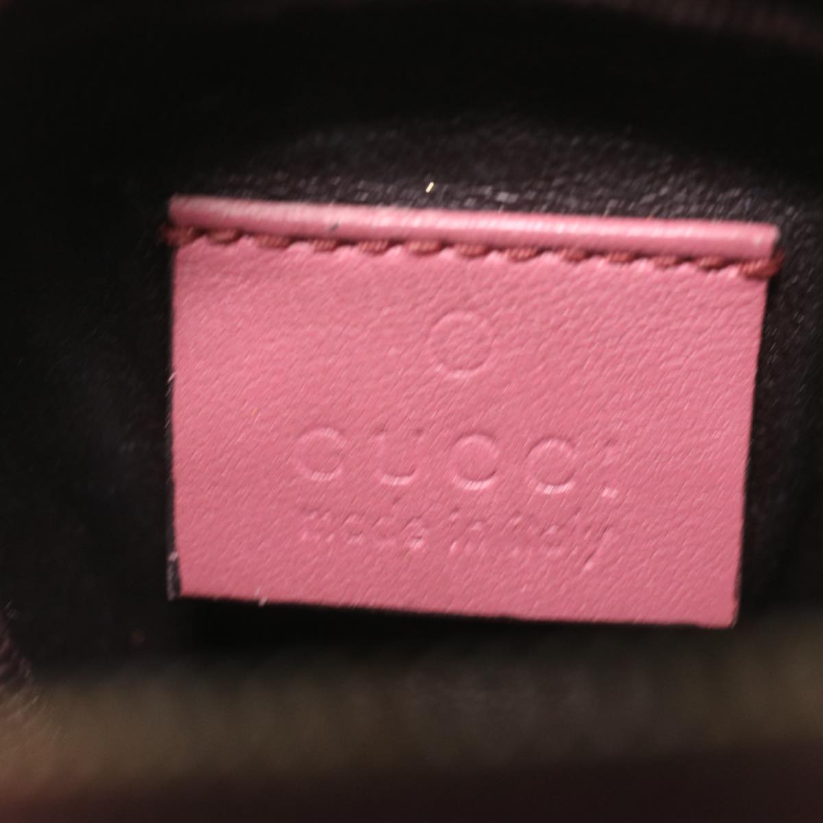 GUCCI GG Canvas Pouch Beige 115249 37273