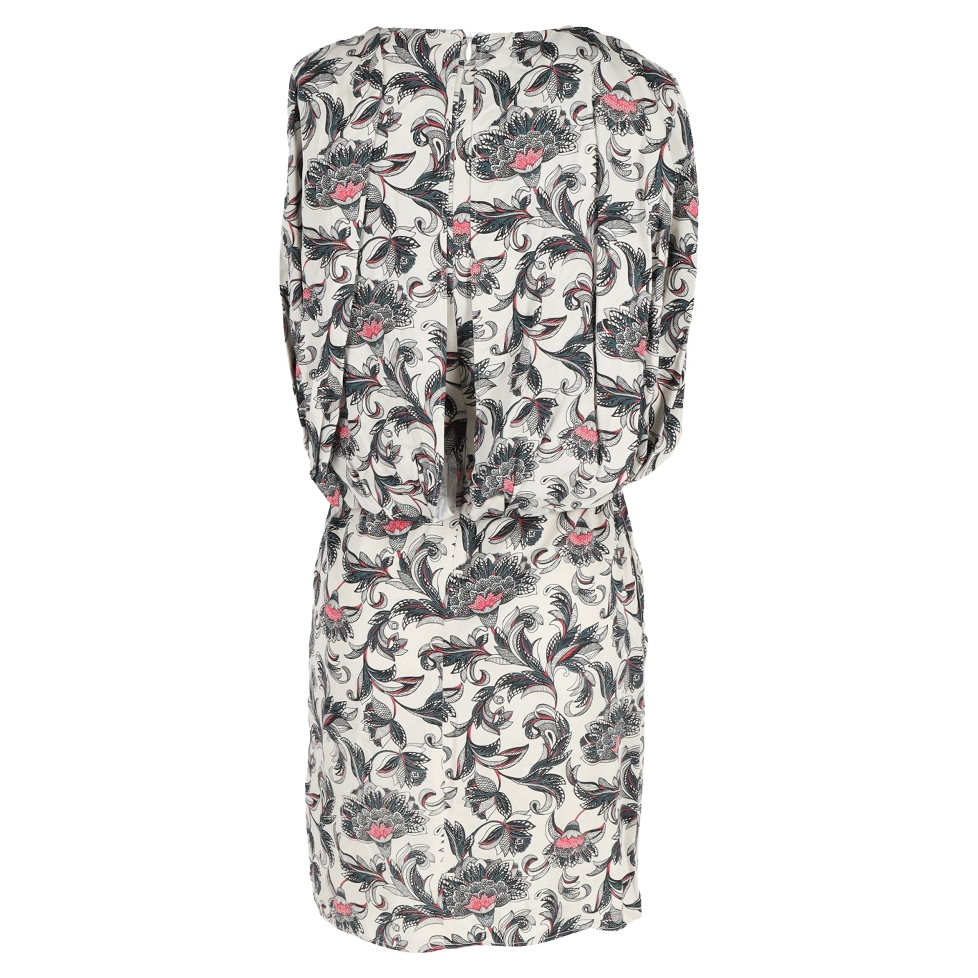 Louis Vuitton Dress with Belt in Floral Print Cotton