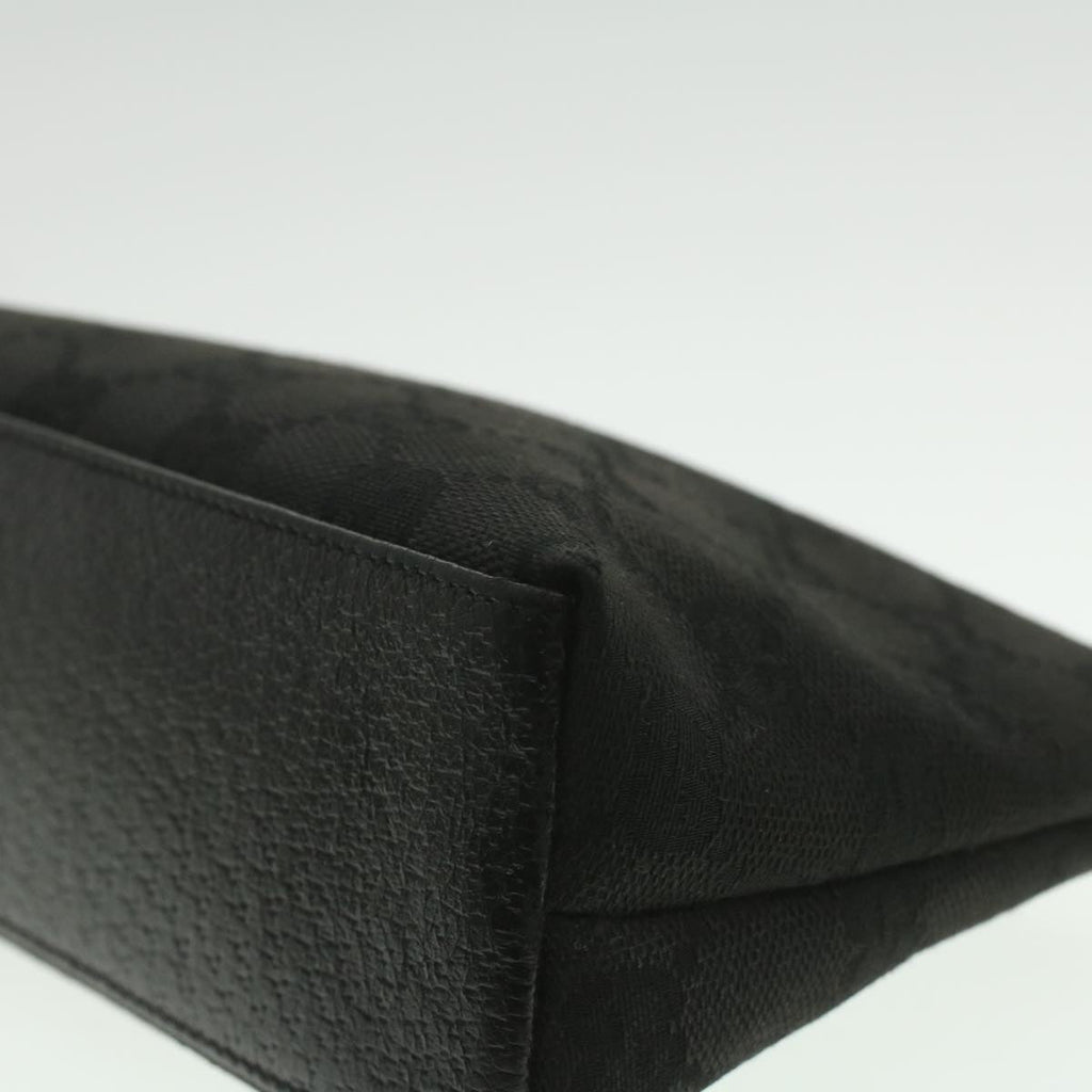 GUCCI GG Canvas Pouch Black 115238 37330