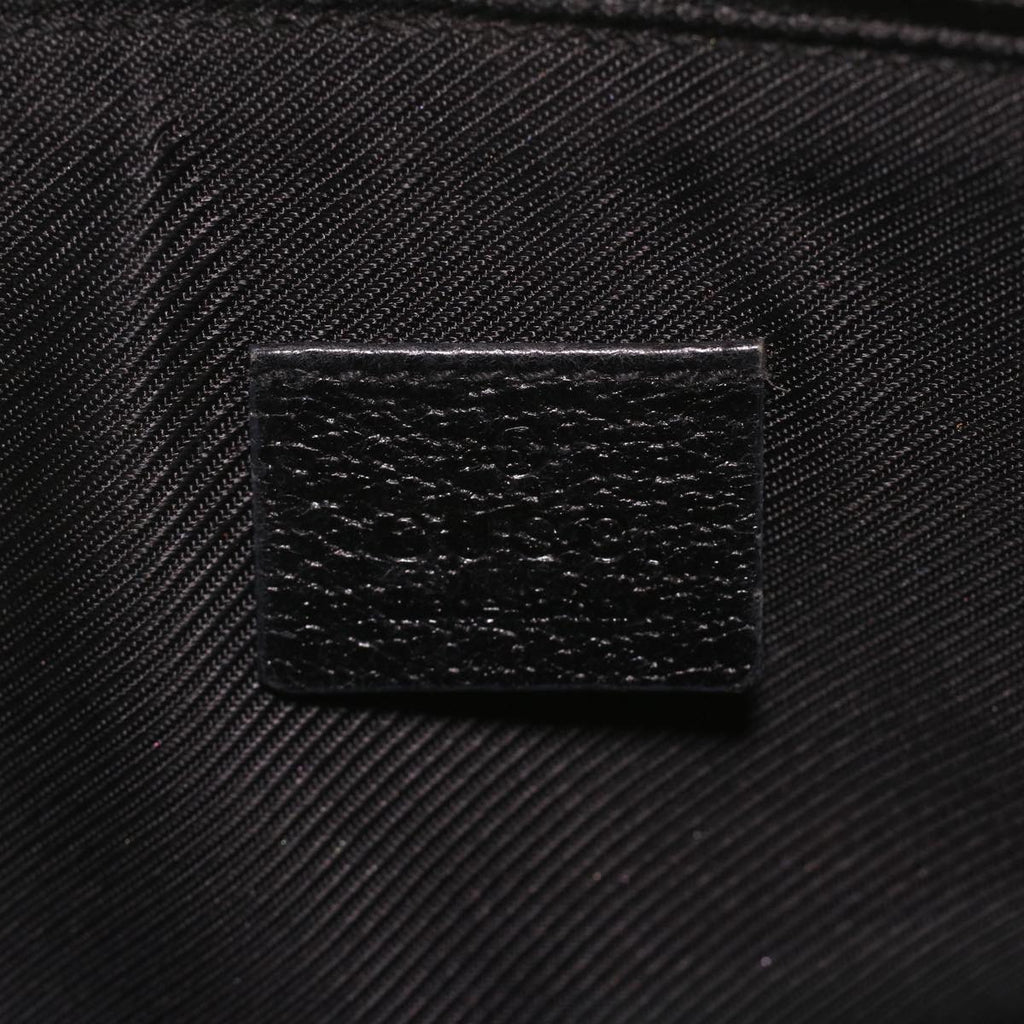 GUCCI GG Canvas Pouch Black 115238 37330