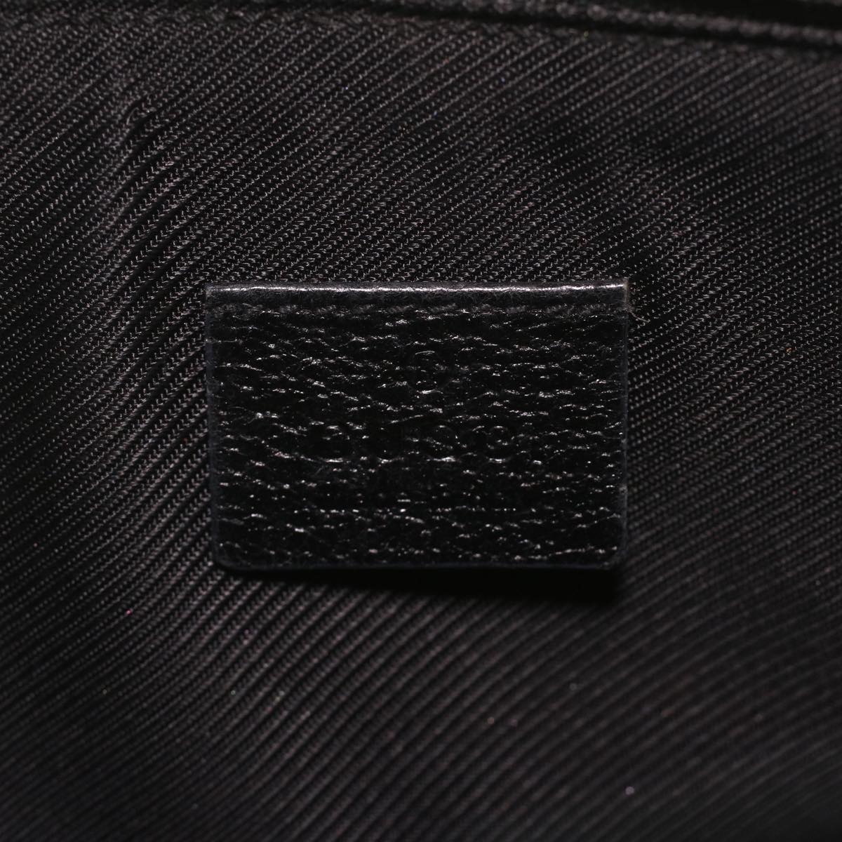 GUCCI GG Canvas Pouch Black 115238 37330