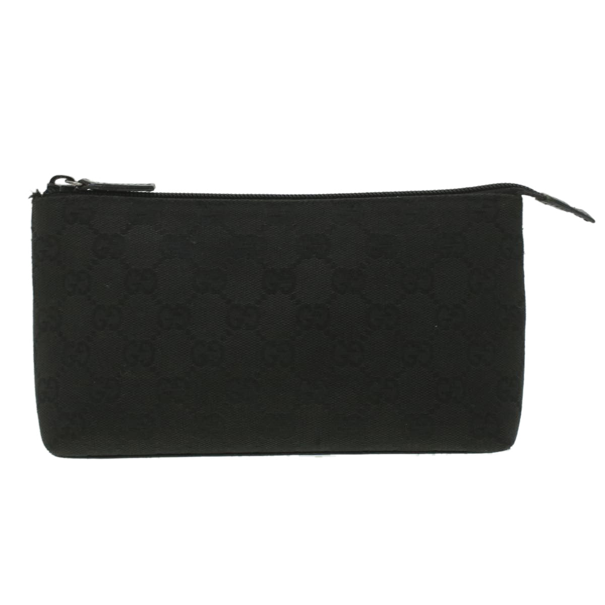 GUCCI GG Canvas Pouch Black 115238 37330