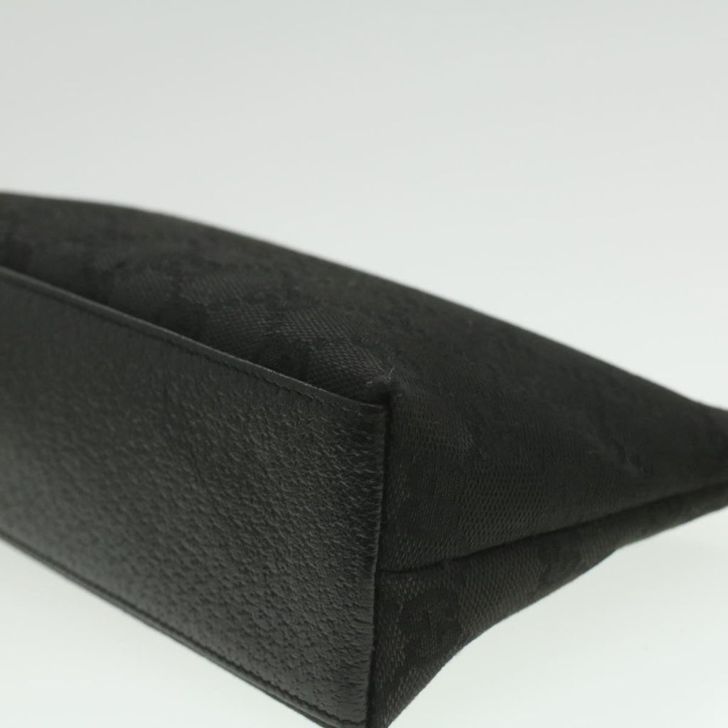 GUCCI GG Canvas Pouch Black 115238 37330