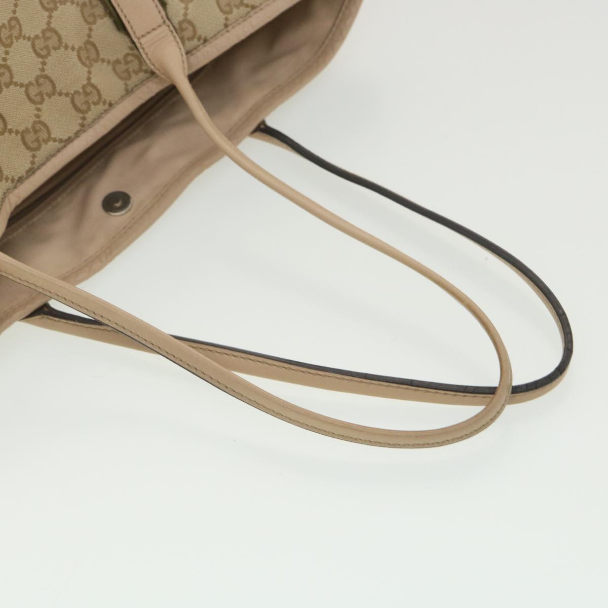 GUCCI GG Canvas Tote Bag Beige 169946 37347