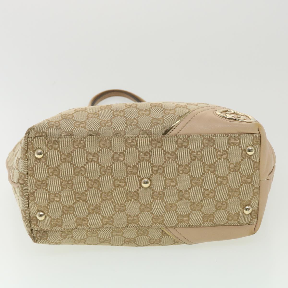 GUCCI GG Canvas Tote Bag Beige 169946 37347