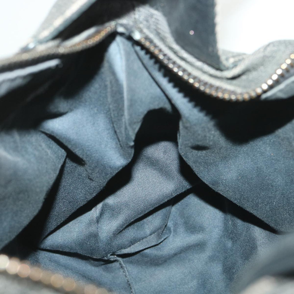 GUCCI GG Canvas Shoulder Bag Gray 101292 37374