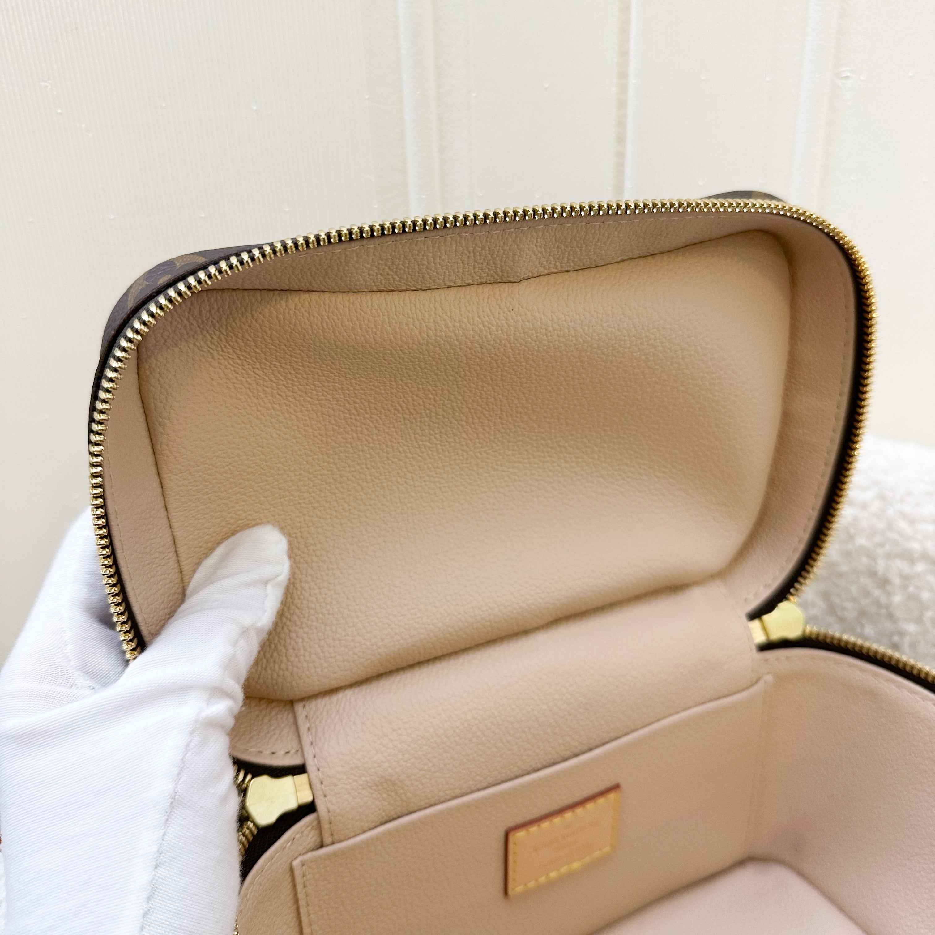 LV Nice Mini Toiletry Pouch in Monogram Canvas GHW