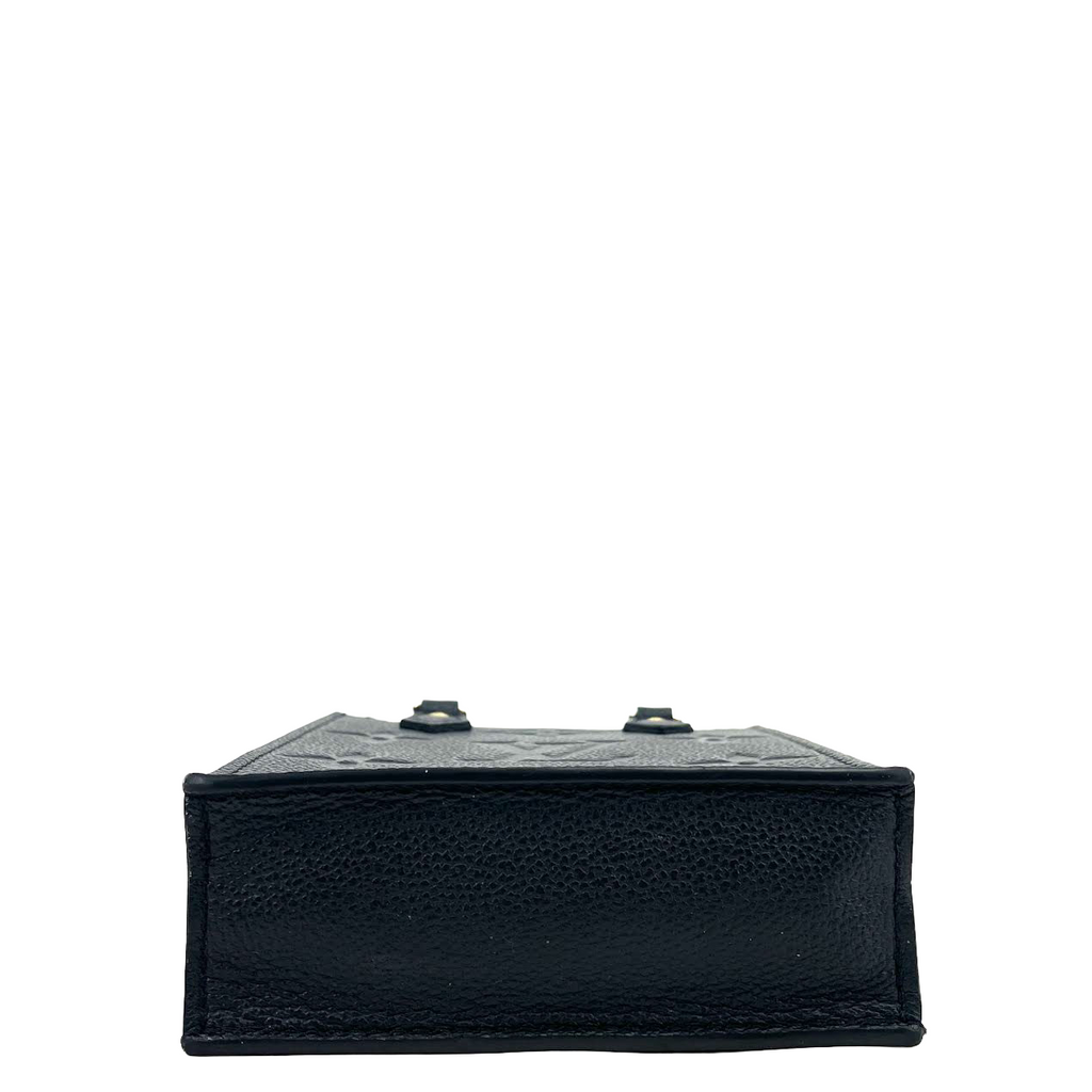 LOUIS VUITTON Petit Sac Plat Empreinte Black