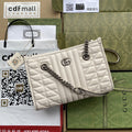 gg Marmont Small Tote Bag White Matelasses For Women 10.4in/26.5cm gg