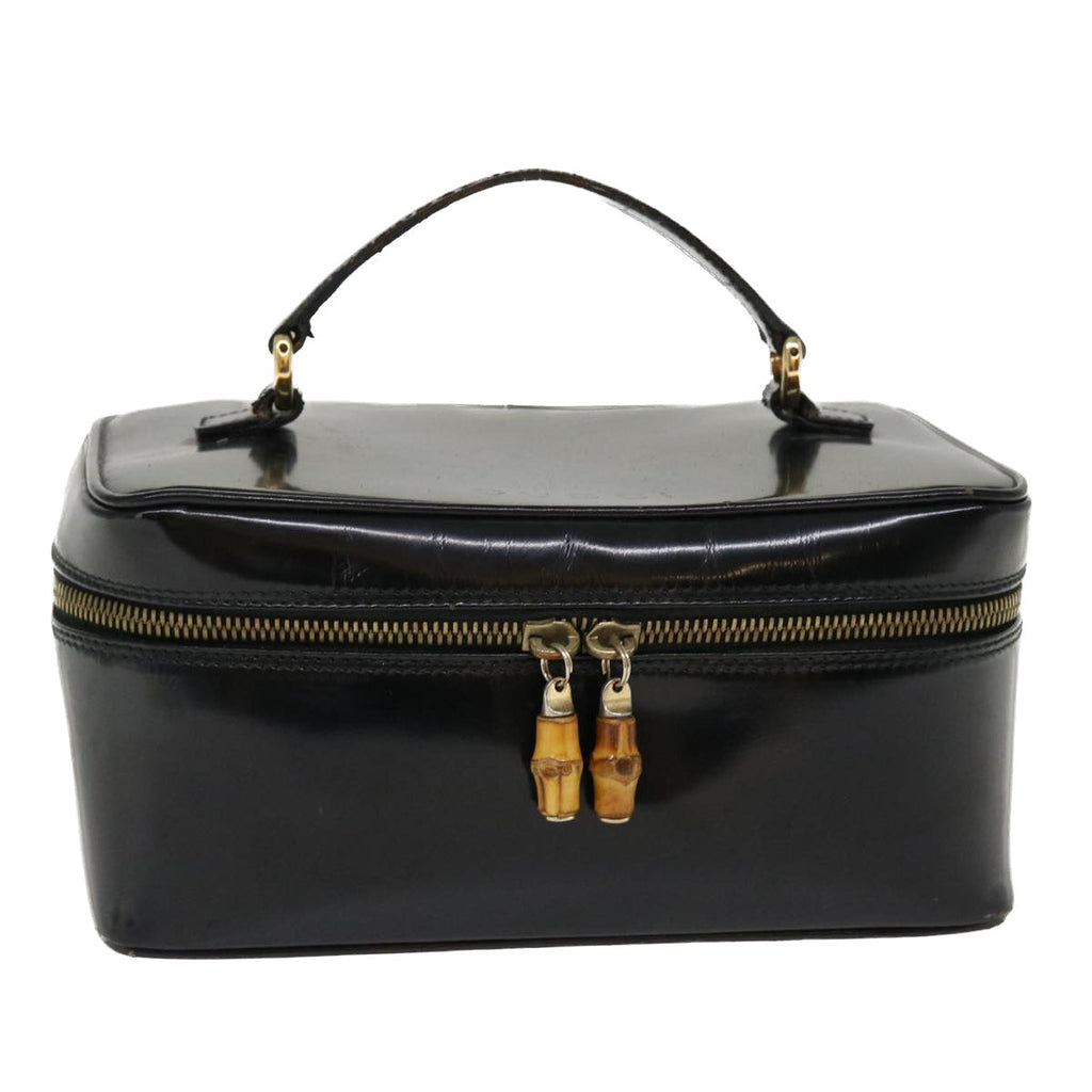 GUCCI Pouch Leather Black 032.1956.0150 37626