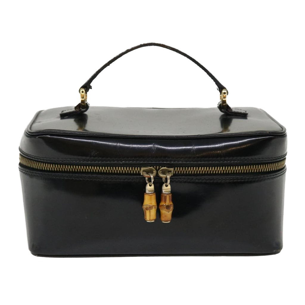 GUCCI Pouch Leather Black 032.1956.0150 37626