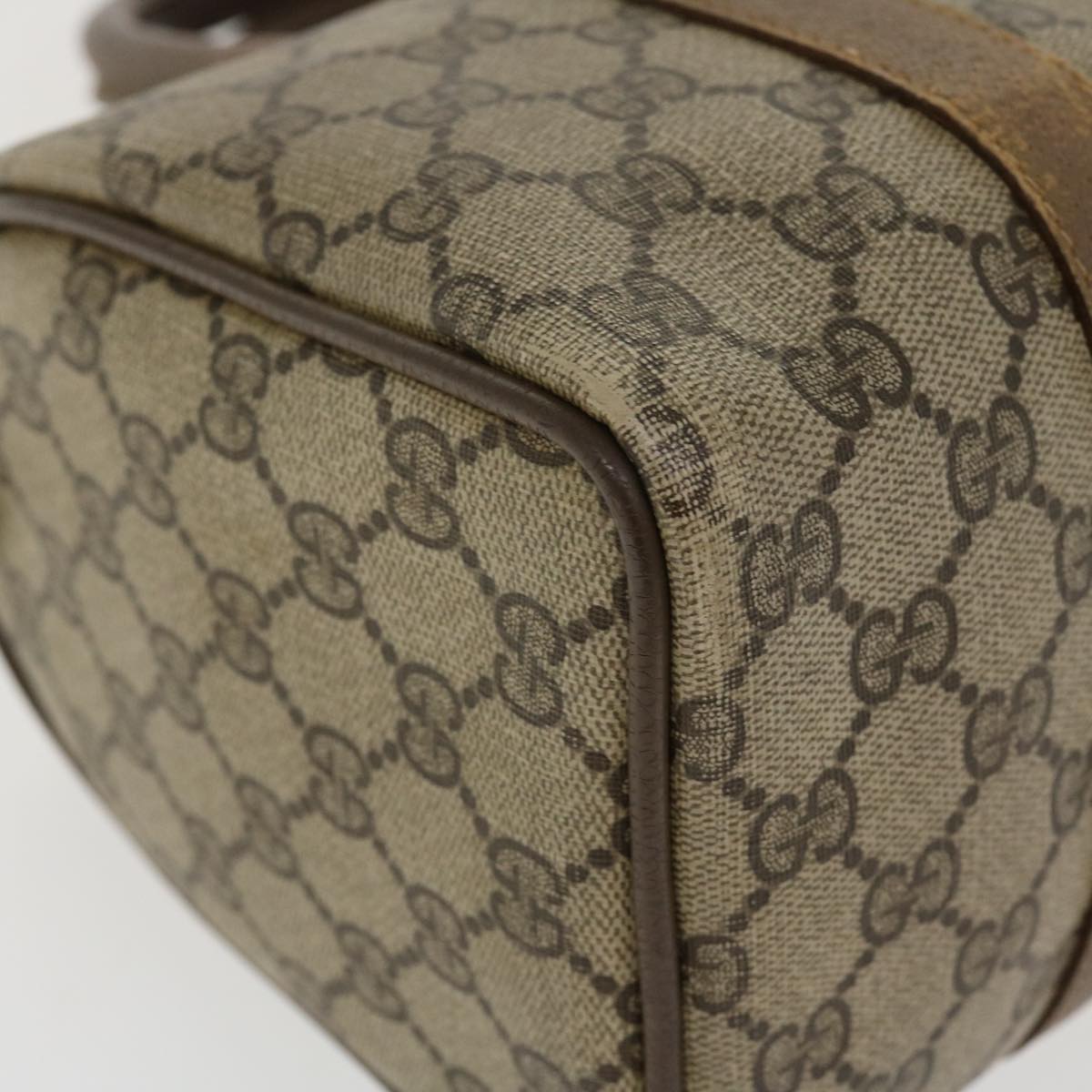 GUCCI GG Canvas Web Sherry Line Boston Bag Beige Red Green 40.02.006 37712
