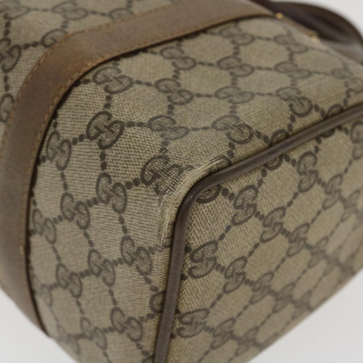 GUCCI GG Canvas Web Sherry Line Boston Bag Beige Red Green 40.02.006 37712
