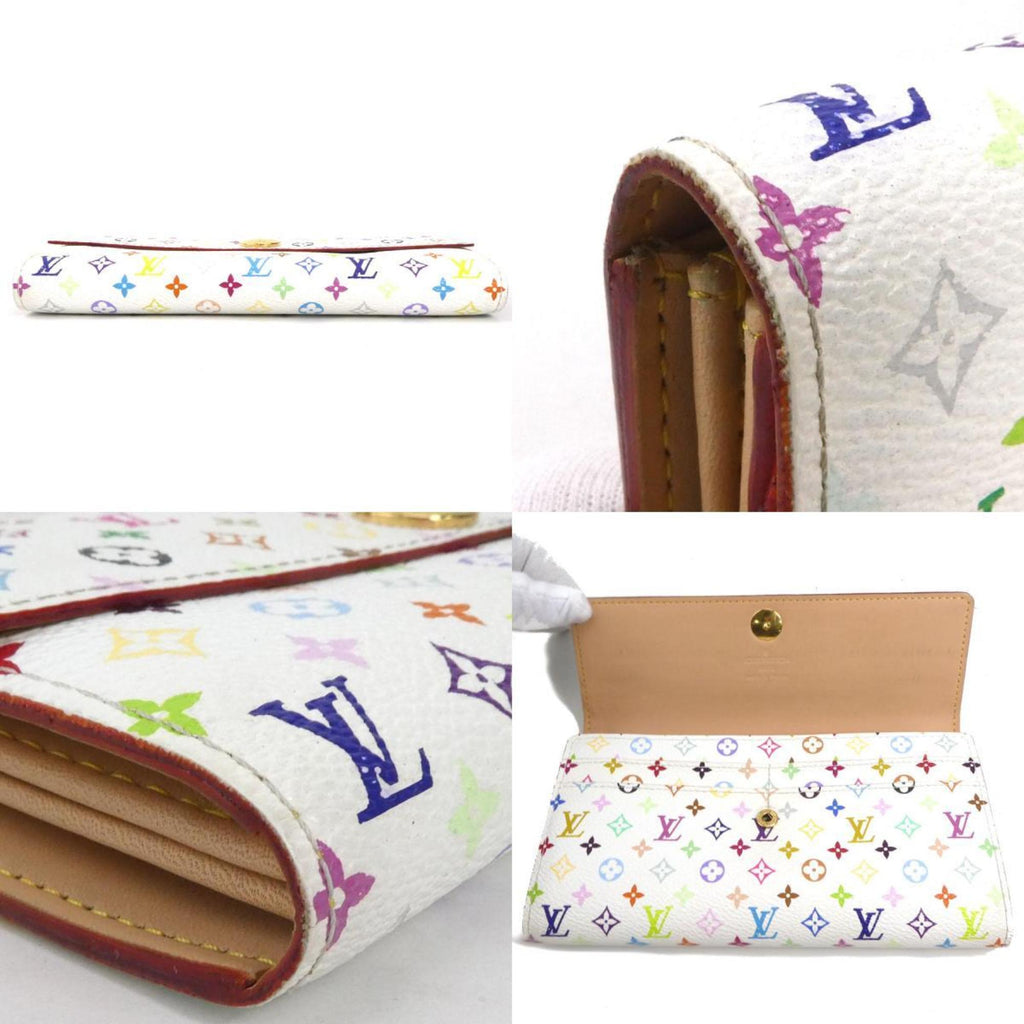 Louis Vuitton Portefeuille Sarah  Canvas Wallet  ()