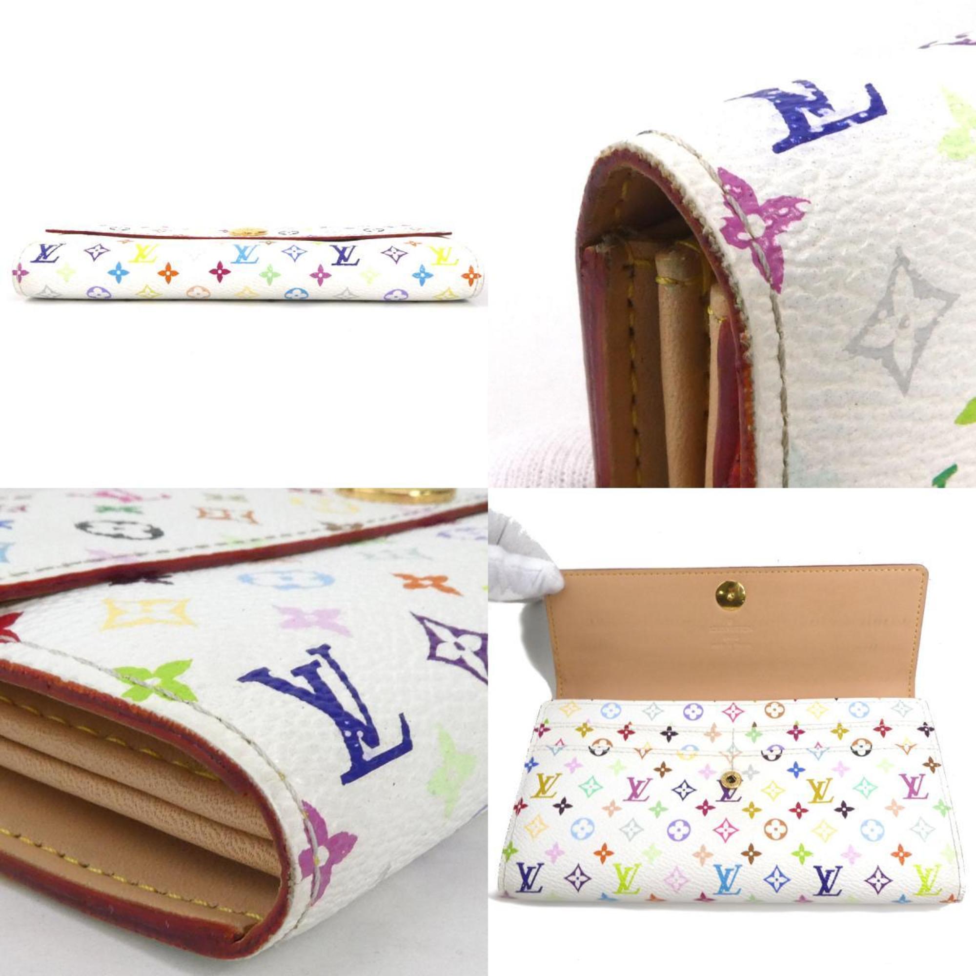 Louis Vuitton Portefeuille Sarah  Canvas Wallet  ()