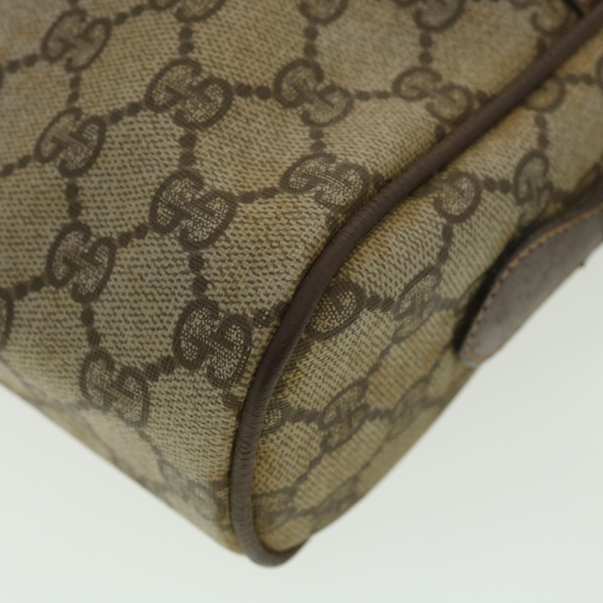 GUCCI GG Canvas Web Sherry Line Shoulder Bag Beige Red Green 001.113 37792