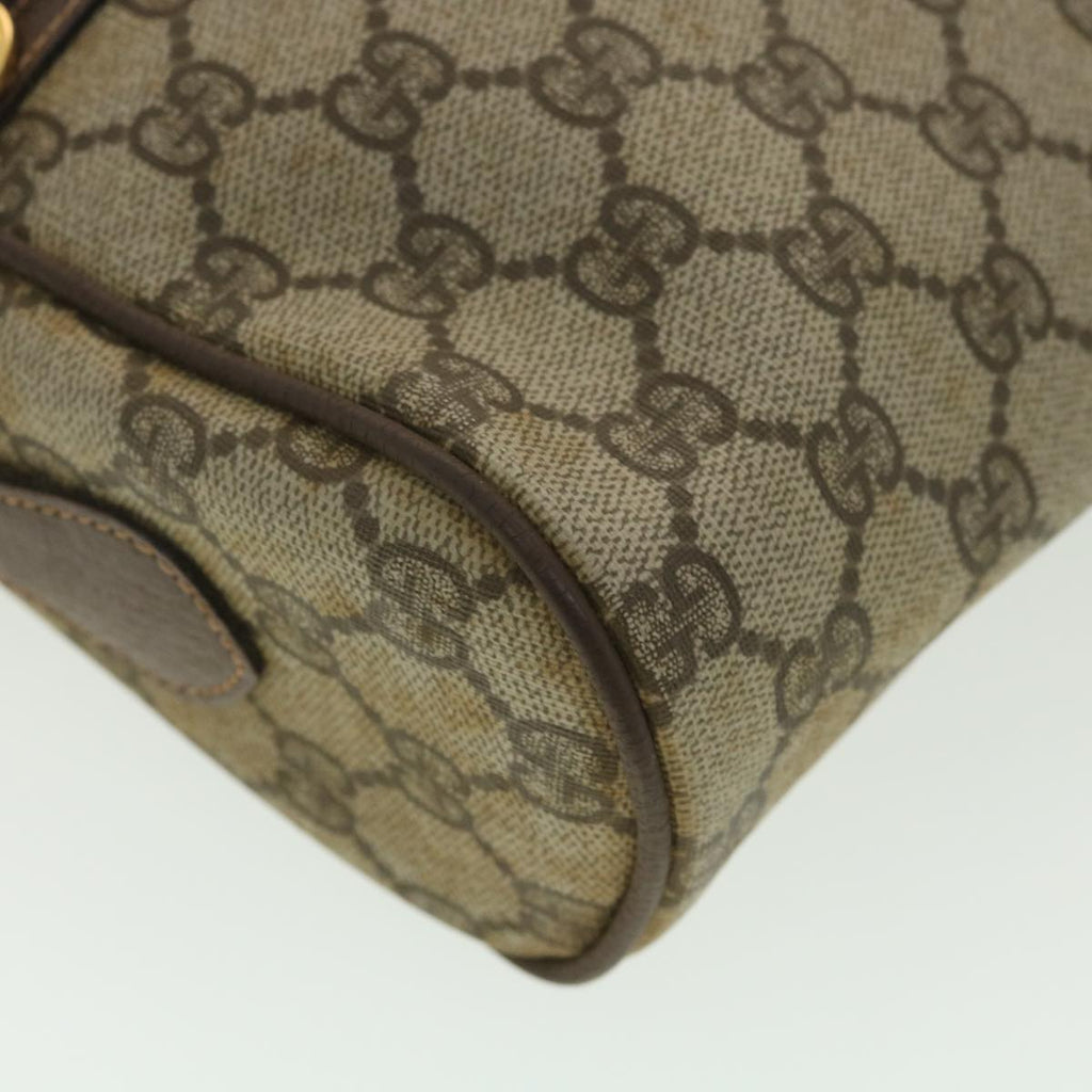 GUCCI GG Canvas Web Sherry Line Shoulder Bag Beige Red Green 001.113 37792