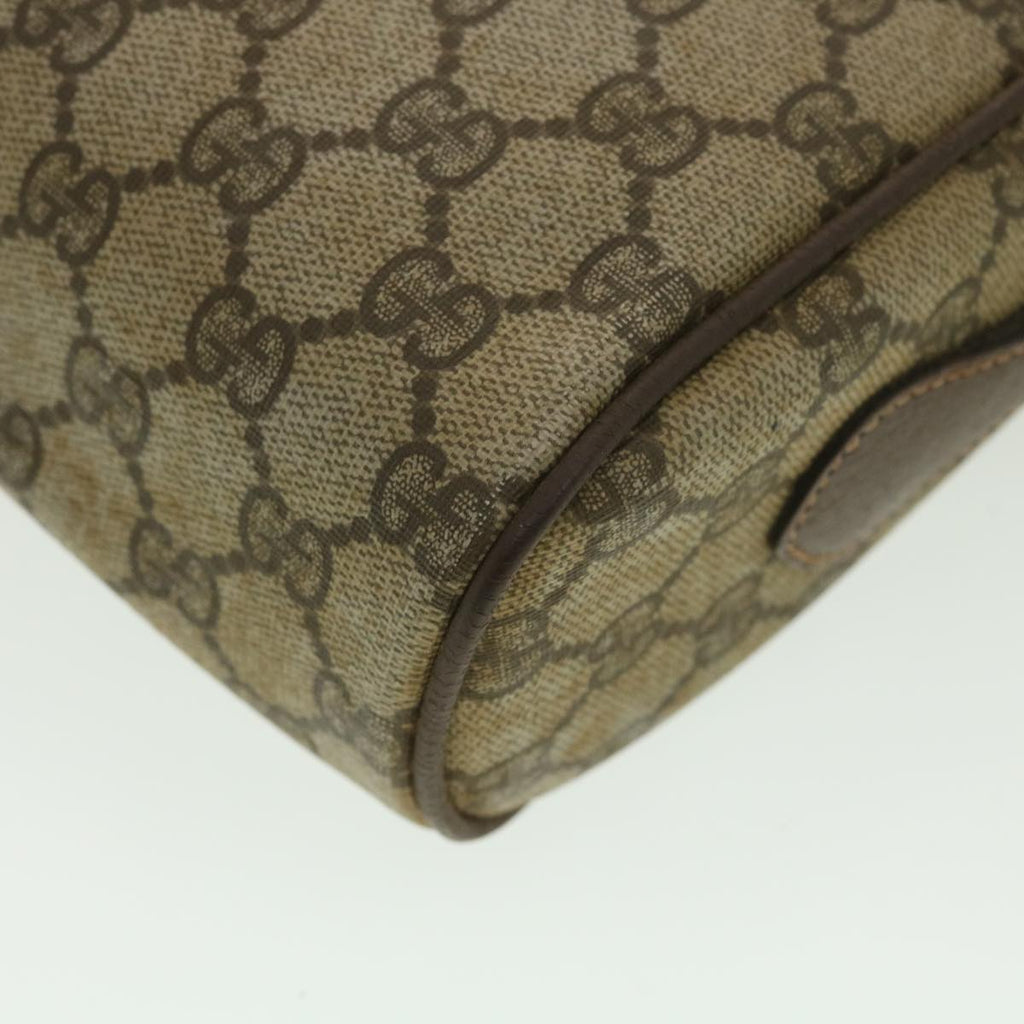 GUCCI GG Canvas Web Sherry Line Shoulder Bag Beige Red Green 001.113 37792