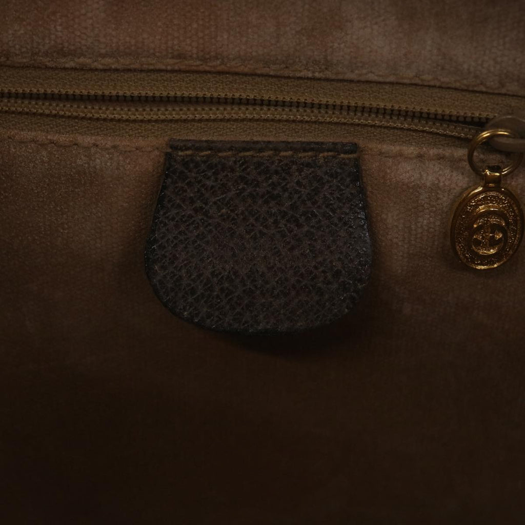GUCCI GG Canvas Web Sherry Line Shoulder Bag Beige Red Green 001.113 37792