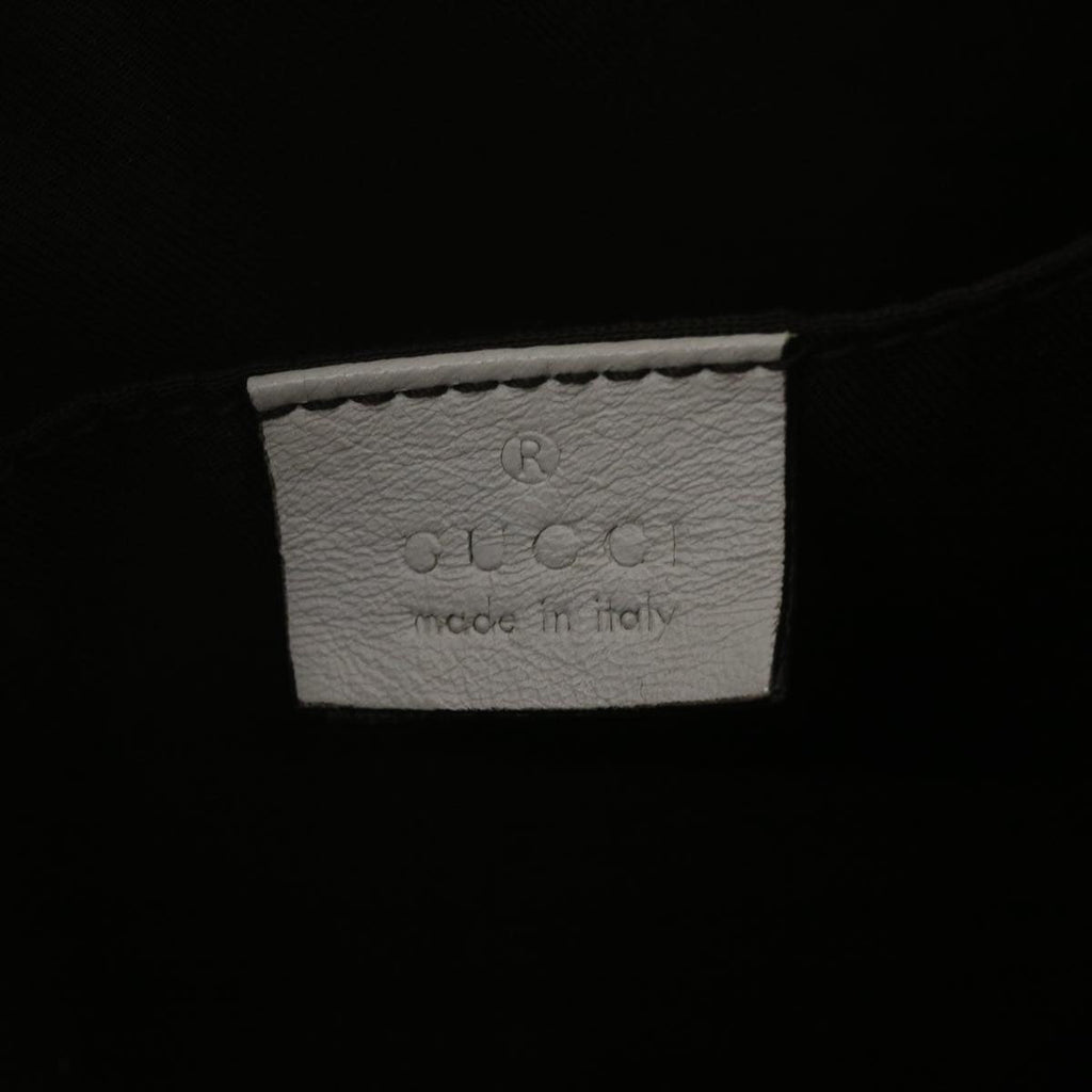 GUCCI GG Canvas Hand Bag Beige White 189825 37810