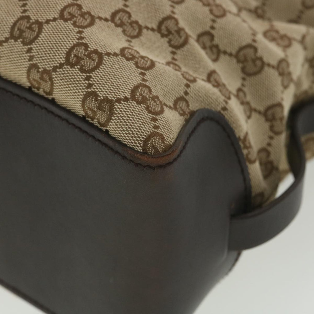 GUCCI GG Canvas Hand Bag Beige 106251 37968