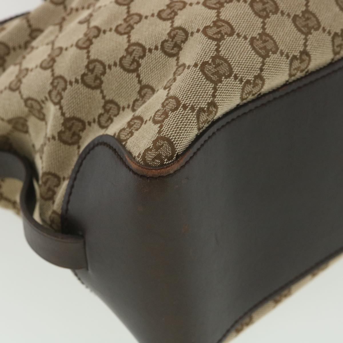GUCCI GG Canvas Hand Bag Beige 106251 37968