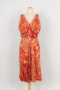 Robe plissÃƒÆ’Ã‚Â©e en soie HermÃƒÆ’Ã‚Â¨s