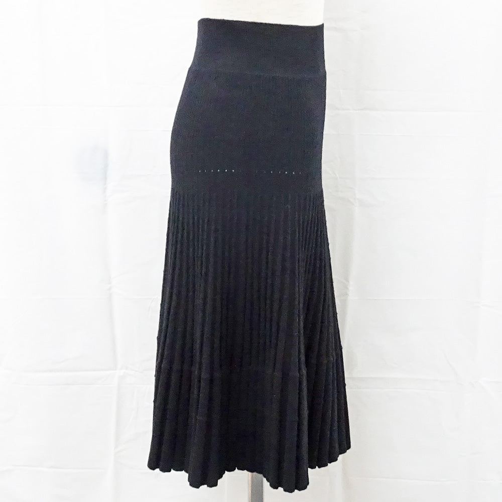 Louis Vuitton S RW172W Black Wool Italian  Clothes Women's