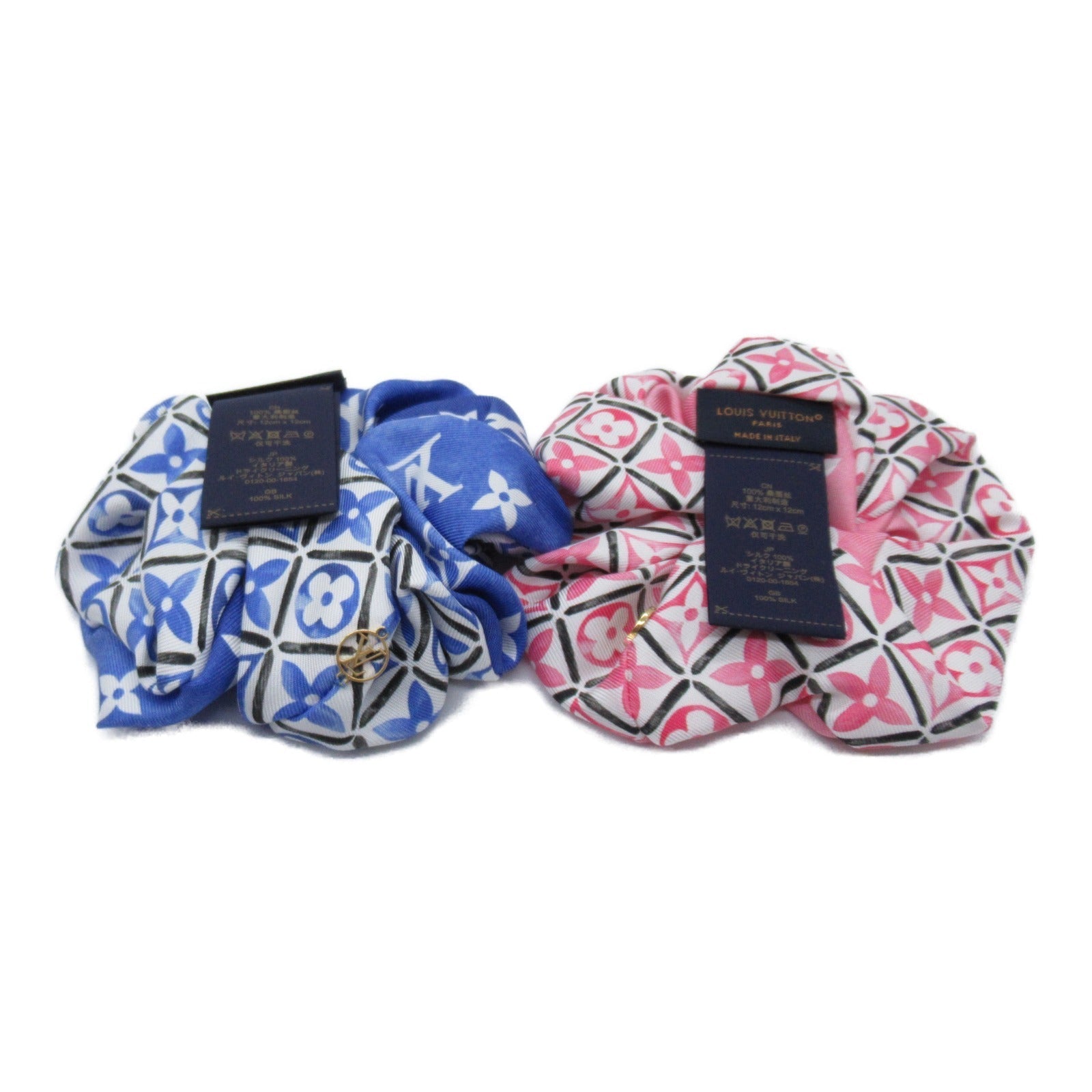 Louis Vuitton Louis Vuitton LV  the Pool S Set  Silk  Pink / Blue M78995