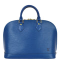 Louis Vuitton 1999 Blue Epi Alma Handbag M52145