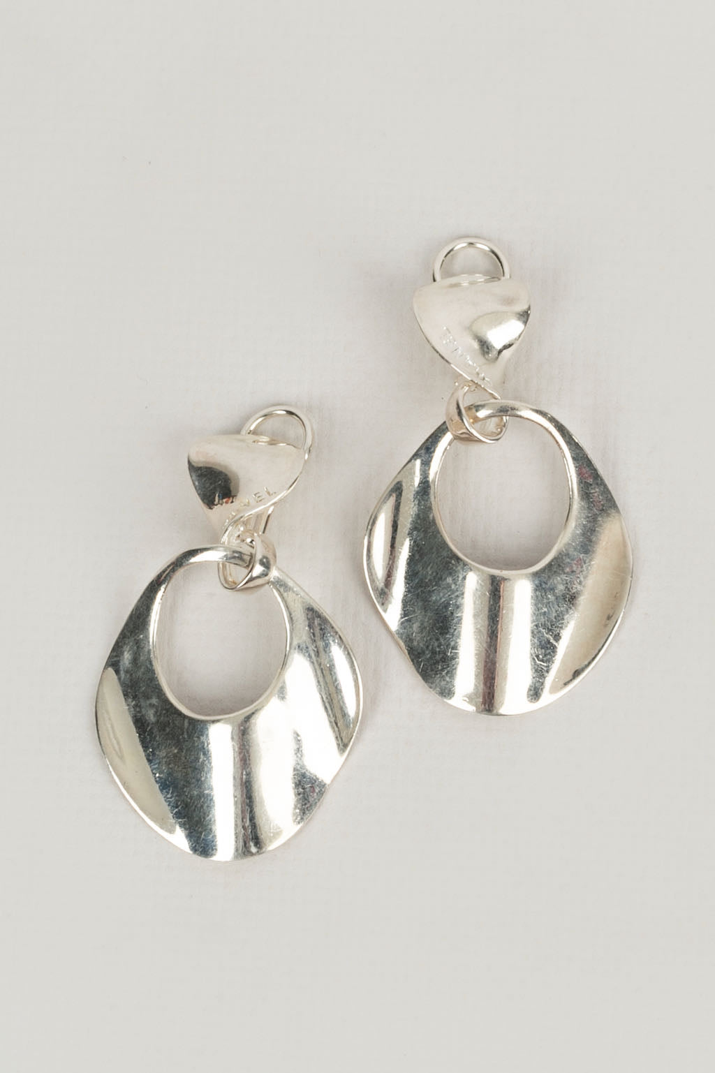 Boucles d'oreilles argentÃƒÆ’Ã‚Â©es Chanel