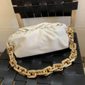 GLAMI Chain Pouch For Women 12.2in/31cm In White