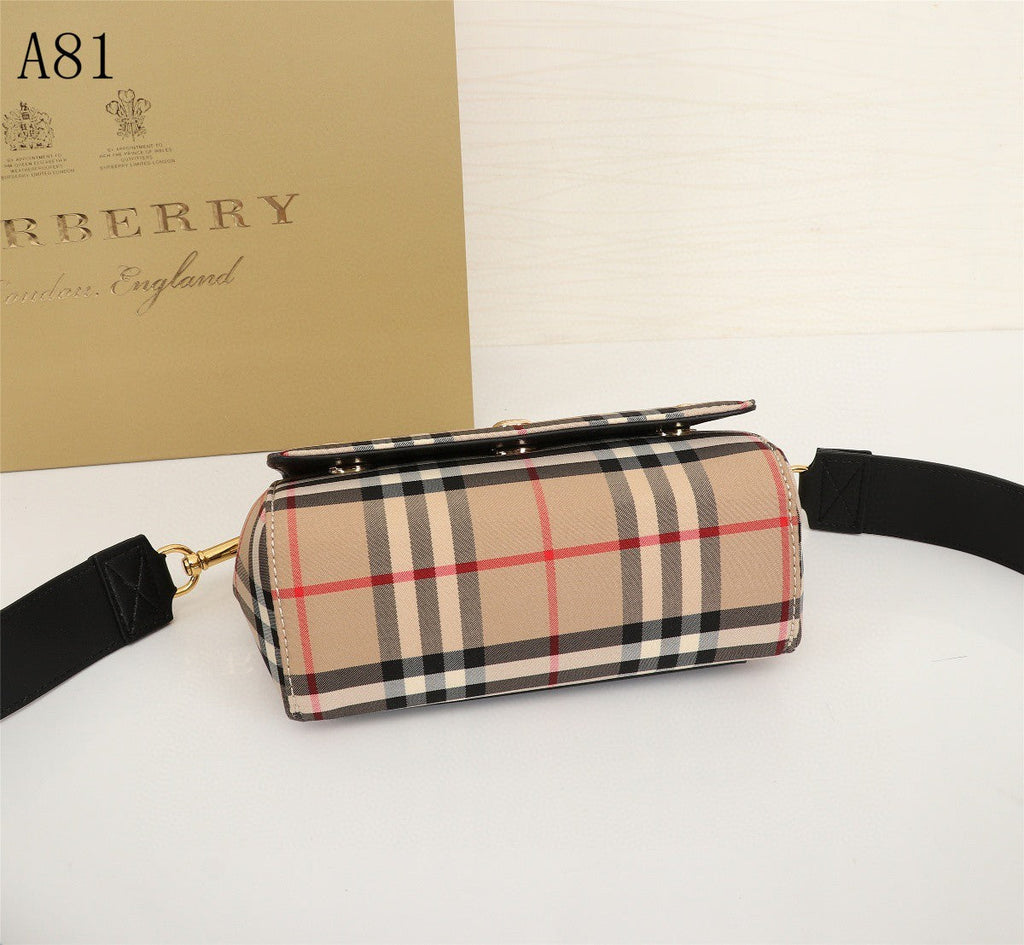 GLAMI Vintage Check And Small Crossbody Bag Archive Beige For Women, Bags 7.1in/18cm 80264541