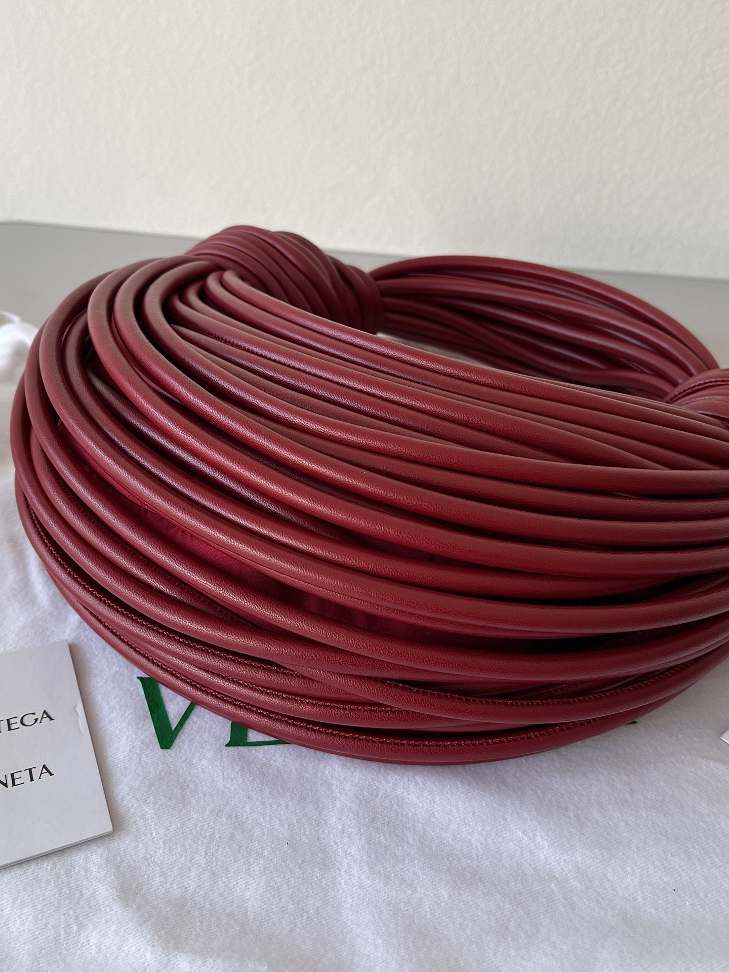 GLAMI Double Knot Red, For Women, Bags 9.8in/25cm
