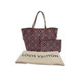 Louis Vuitton Jacquard Since 1854 Neverfull MM Tote w/ Pouch Bordeaux