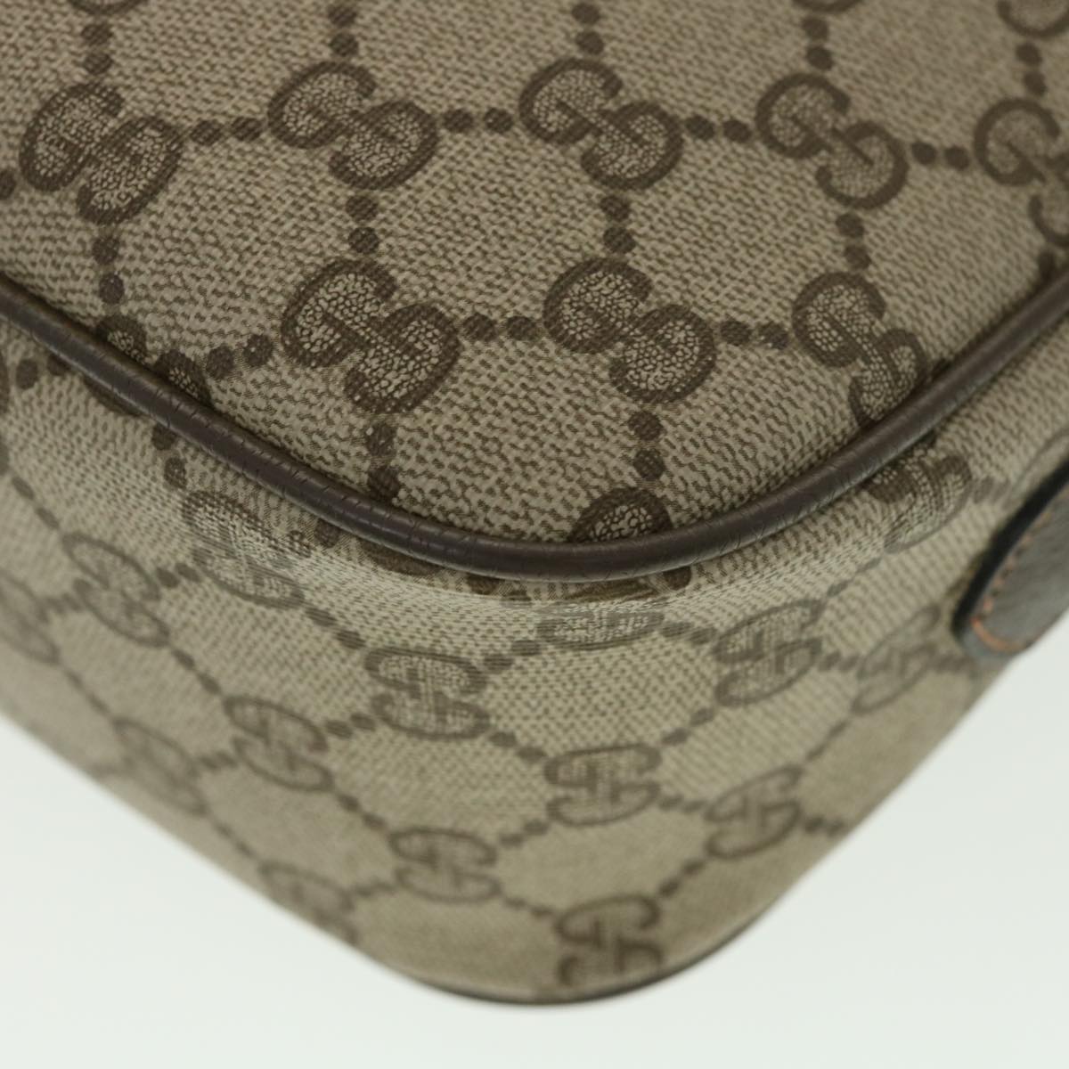 GUCCI GG Canvas Web Sherry Line Shoulder Bag Beige Red 89 02 054 38094