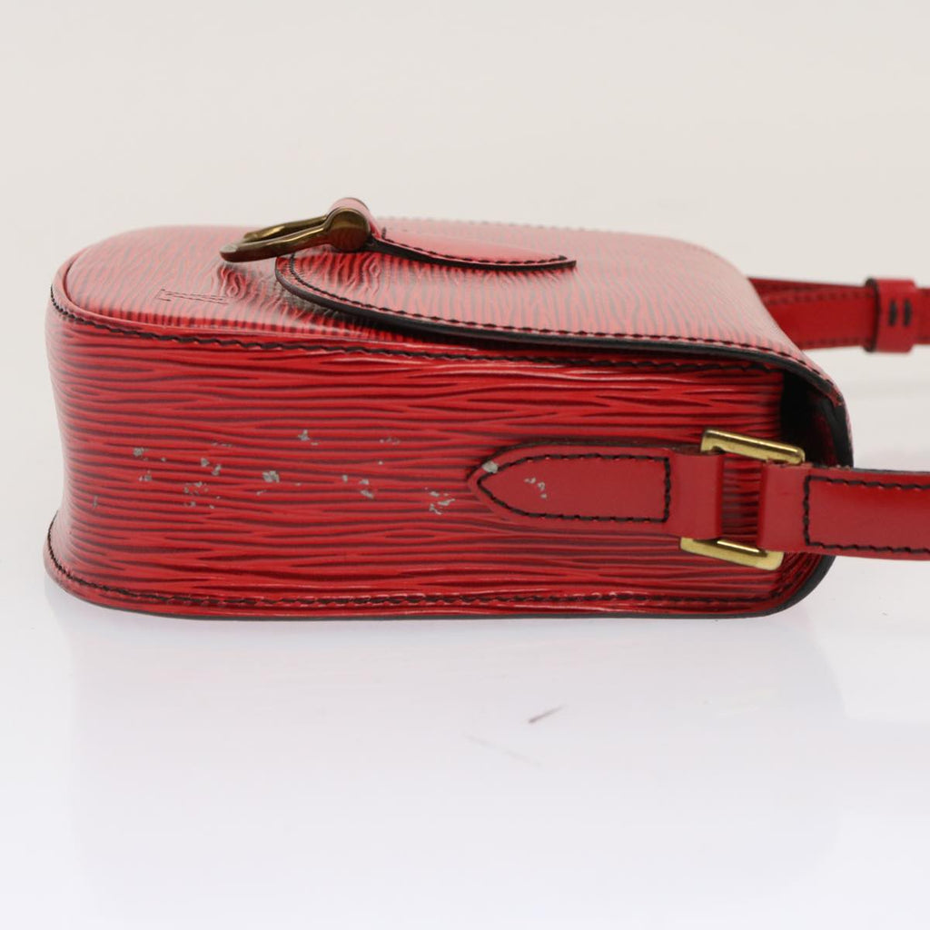 Louis Vuitton Epi Saint Cloud Pm Shoulder Bag Red