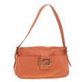 FENDI Mamma Baguette Shoulder Bag Nylon Orange 2321.26566.018 38105