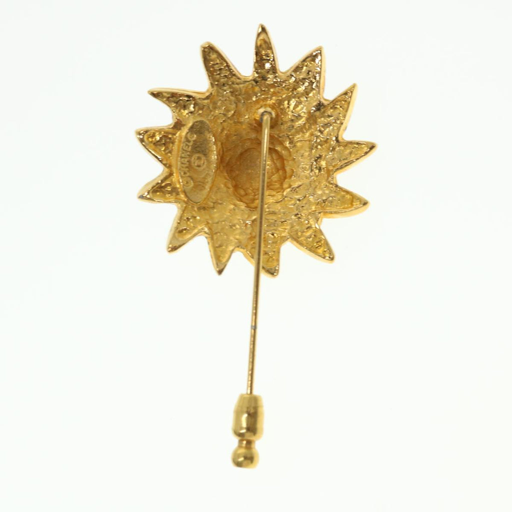 CHANEL Brooch metal Gold CC 38119