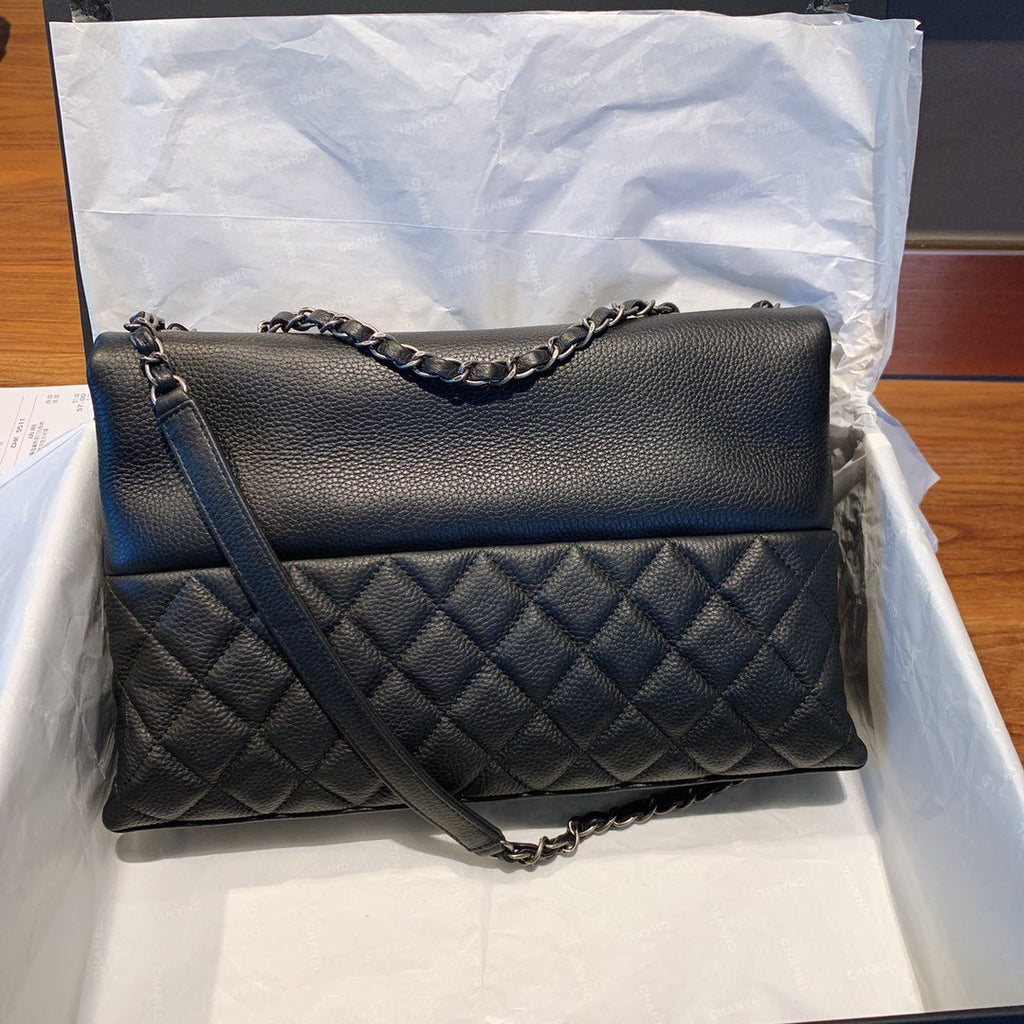CHLFlap Bag With Top Handle Black Bag For Women 32cm/12.5in