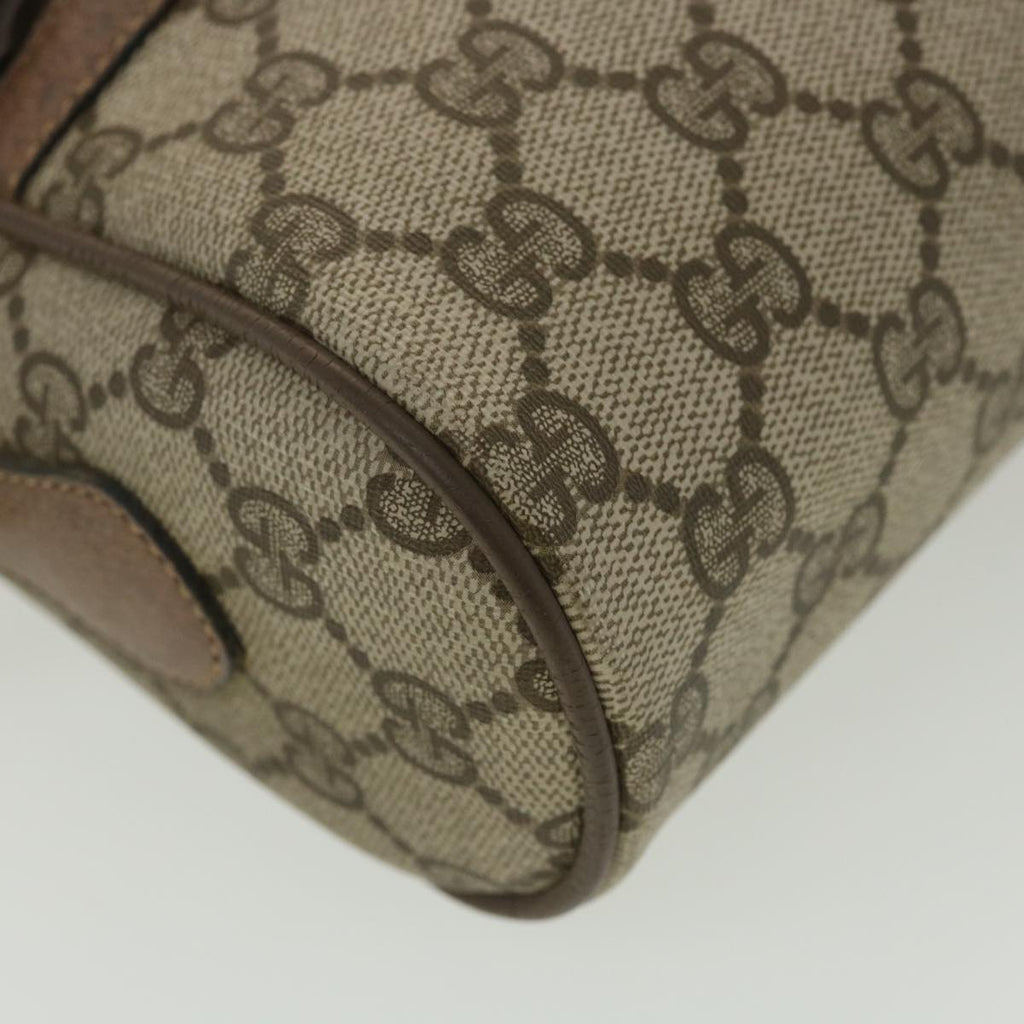 GUCCI GG Canvas Web Sherry Line Shoulder Bag Beige Red 98 02 004 38305