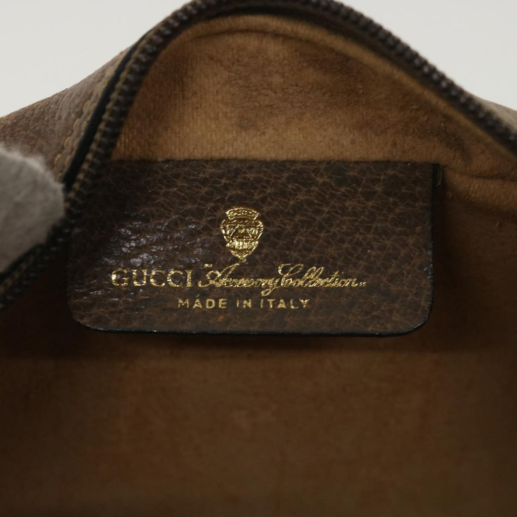 GUCCI GG Canvas Web Sherry Line Shoulder Bag Beige Red 98 02 004 38305