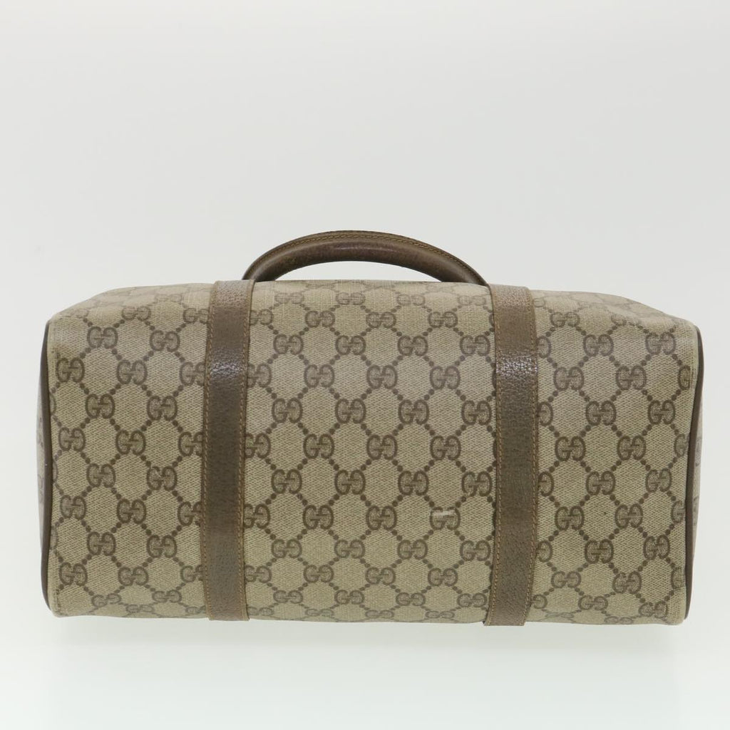 GUCCI GG Canvas Web Sherry Line Boston Bag Beige Red Green 40.02.007 38308