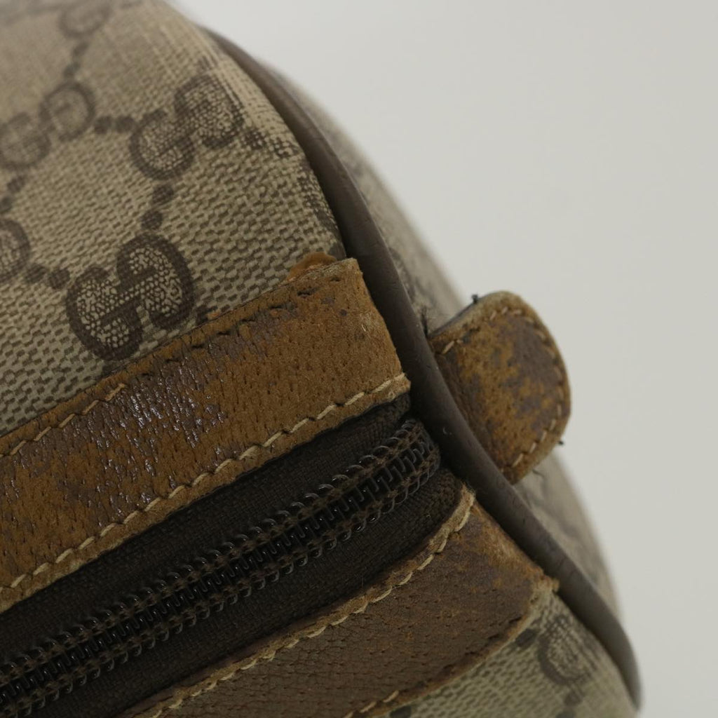 GUCCI GG Canvas Web Sherry Line Boston Bag Beige Red Green 40.02.007 38308