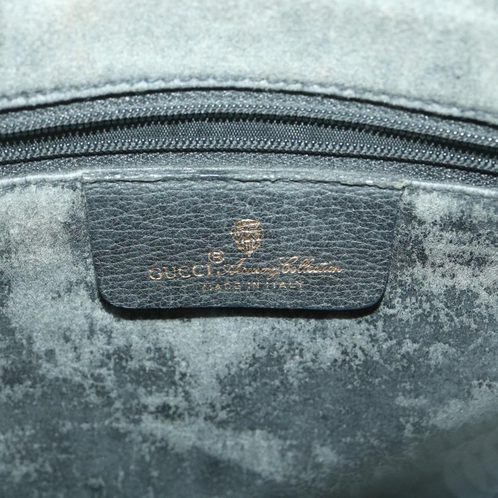 GUCCI GG Canvas Web Sherry Line Shoulder Bag Black Red 119.02.088 38314