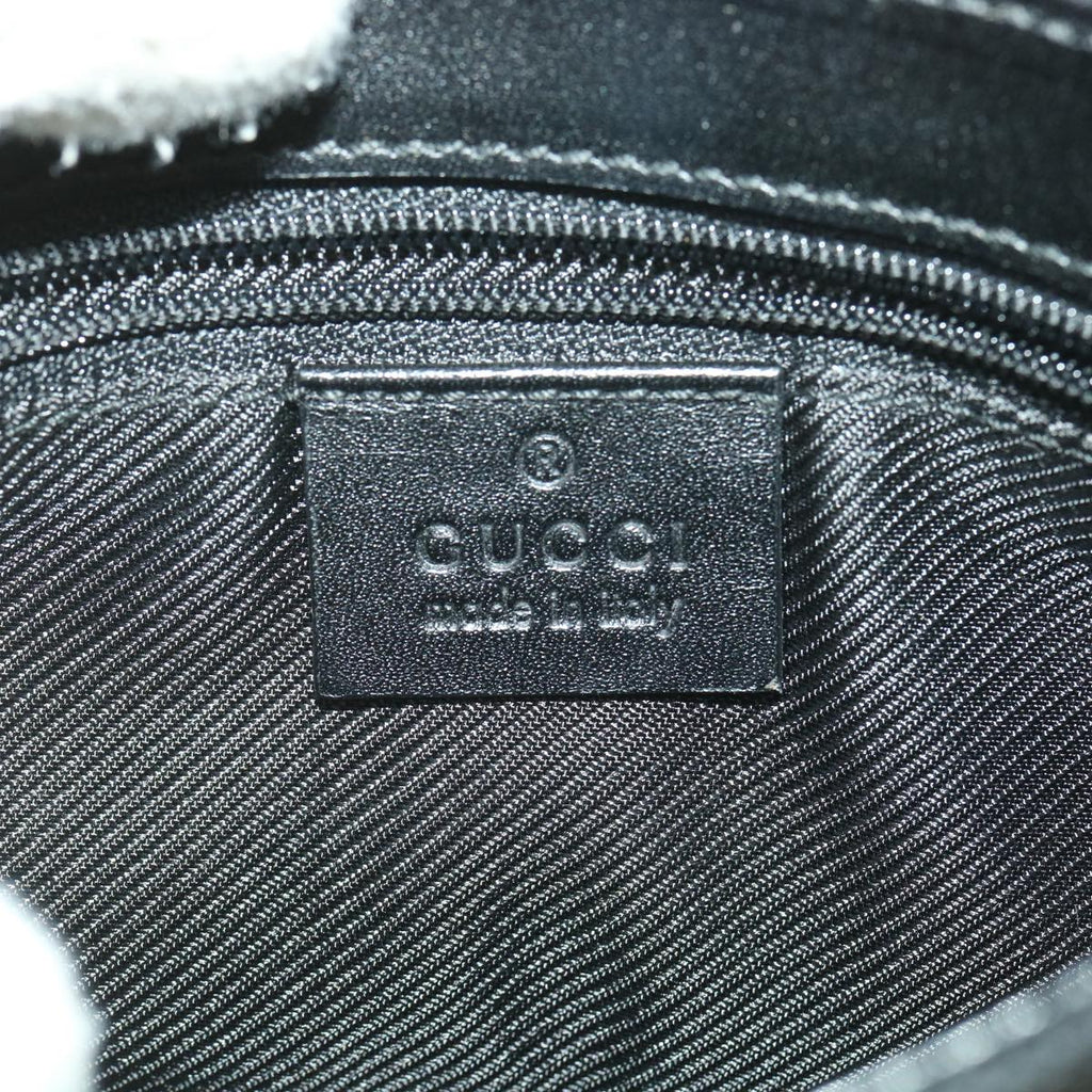 GUCCI GG Canvas Waist bag Black 92543 38318