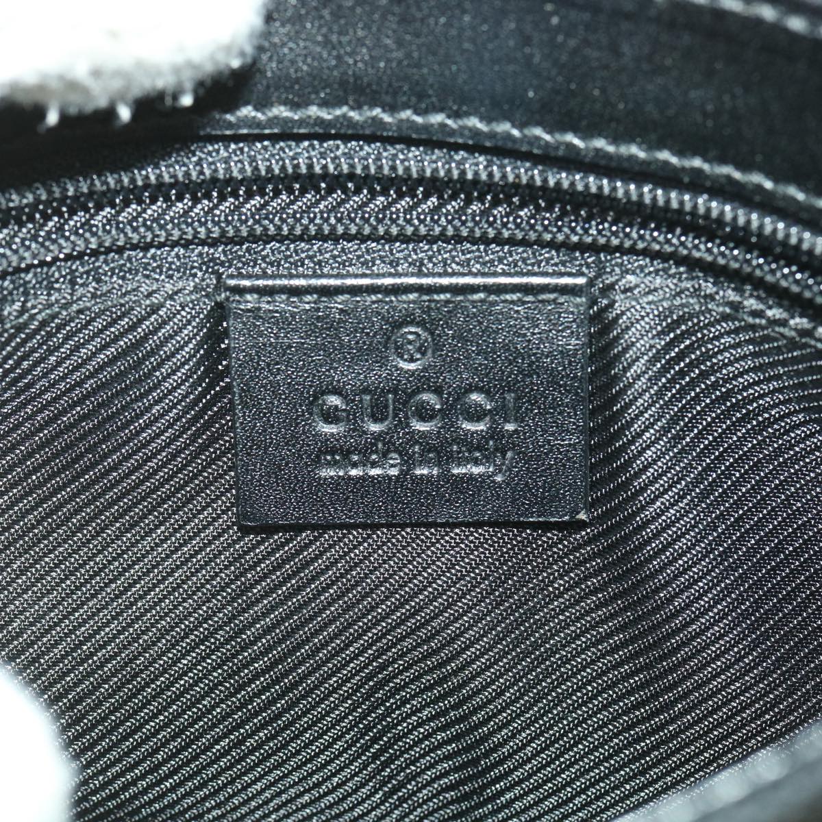GUCCI GG Canvas Waist bag Black 92543 38318