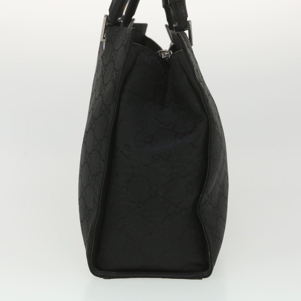 GUCCI GG Canvas Hand Bag Black 38354