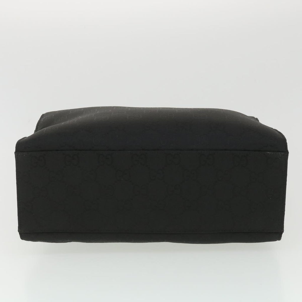 GUCCI GG Canvas Hand Bag Black 38354